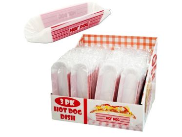 Hot Dog Dish Countertop Display