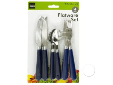 Flatware Set with Plastic Handles