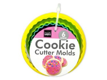 Round Flower Cookie Cutter Molds Set