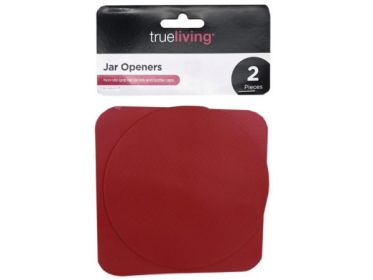 True Living 2 Pack Non-Slip Jar Opener Pads