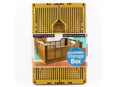Collapsible Plastic Storage Organizing Container