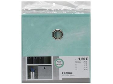 7.85" x 7.85" Compact Collapsible Storage with Metal Pull Ring