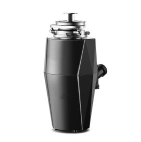 Kitchen Disposer Food Waste Shredder (Option: Black 1500W-Triangle plug)